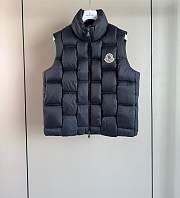 Fortok Moncler x Christopher Raxxy quilted shell gilet Black  - 1
