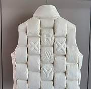 Fortok Moncler x Christopher Raxxy quilted shell gilet White - 6
