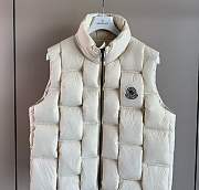 Fortok Moncler x Christopher Raxxy quilted shell gilet White - 3