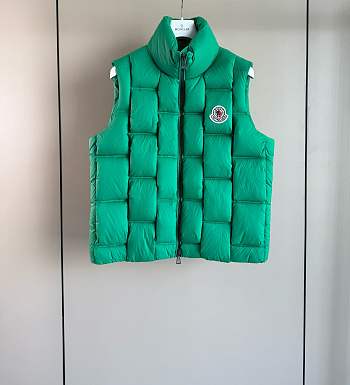 Fortok Moncler x Christopher Raxxy quilted shell gilet Green