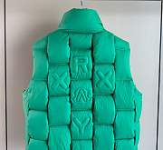 Fortok Moncler x Christopher Raxxy quilted shell gilet Green - 4