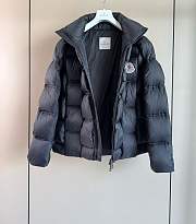 Fortok Moncler x Christopher Raxxy puffer Jacket Black  - 4