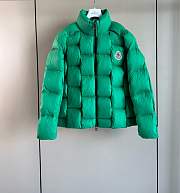 Fortok Moncler x Christopher Raxxy puffer Jacket Green - 1
