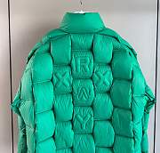 Fortok Moncler x Christopher Raxxy puffer Jacket Green - 4