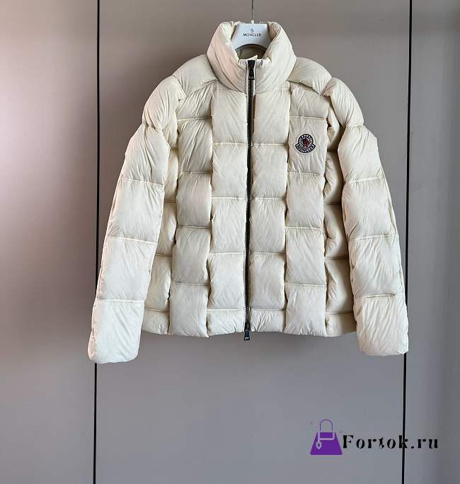 Fortok Moncler x Christopher Raxxy puffer Jacket White - 1