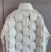 Fortok Moncler x Christopher Raxxy puffer Jacket White - 5