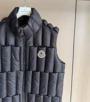 Fortok Moncler down vest 25SS Black - 6