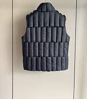 Fortok Moncler down vest 25SS Black - 5