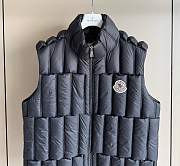 Fortok Moncler down vest 25SS Black - 3
