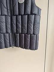 Fortok Moncler down vest 25SS Black - 2