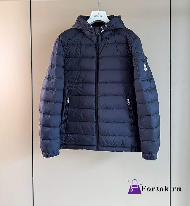 Fortok Moncler down jacket 25SS Navy Blue  - 1
