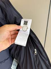 Fortok Moncler down jacket 25SS Navy Blue  - 5