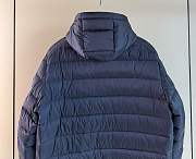 Fortok Moncler down jacket 25SS Navy Blue  - 3