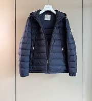Fortok Moncler down jacket 25SS Navy Blue  - 4