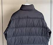 Fortok Moncler Grignan Diagonal-Quilted Short Down Jacket Black - 4