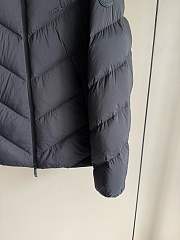 Fortok Moncler Grignan Diagonal-Quilted Short Down Jacket Black - 2