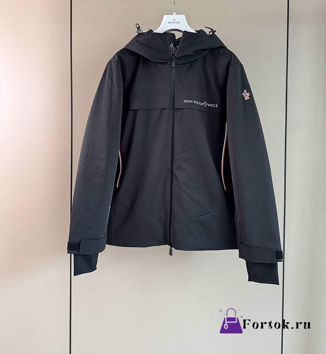 Fortok Moncler Grenoble Shipton jacket in black nylon  - 1
