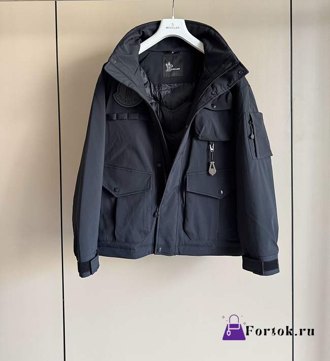 Fortok Moncler Maple Short Down Jacket Black - 1