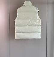 Fortok Moncler Lipsi down gilet in white - 6
