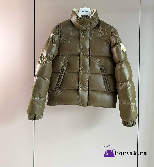 Fortok Moncler Dark Green Tripiti Short Down Jacket  - 1