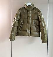 Fortok Moncler Dark Green Tripiti Short Down Jacket  - 1