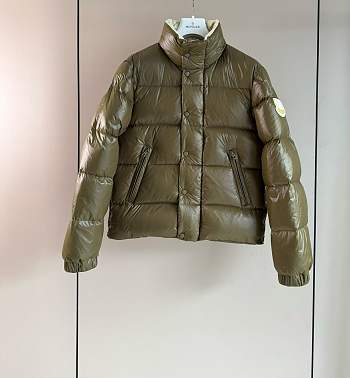 Fortok Moncler Dark Green Tripiti Short Down Jacket 