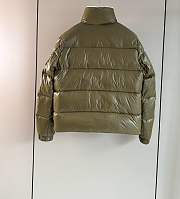 Fortok Moncler Dark Green Tripiti Short Down Jacket  - 3