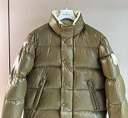 Fortok Moncler Dark Green Tripiti Short Down Jacket  - 2