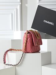 Fortok Chanel 19 Pink in Small 26×16×9cm - 5