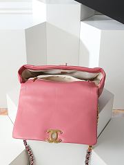 Fortok Chanel 19 Pink in Small 26×16×9cm - 3