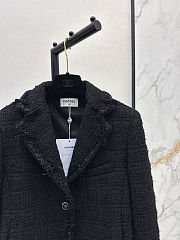 Fortok Chanel Fall/Winter 25SS Tweed Jacket Black - 2
