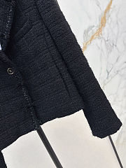 Fortok Chanel Fall/Winter 25SS Tweed Jacket Black - 3