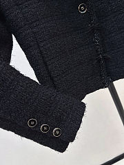 Fortok Chanel Fall/Winter 25SS Tweed Jacket Black - 6