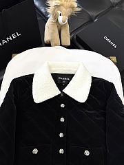 Fortok Chanel coco neige 24/25 SS Black Jacket - 6