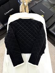 Fortok Chanel coco neige 24/25 SS Black Jacket - 5