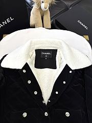 Fortok Chanel coco neige 24/25 SS Black Jacket - 3