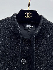 Fortok Chanel Bow Black Tweed Jacket - 6