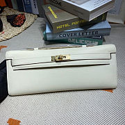 Fortok Hermes Kelly Cut White 31*14*3cm - 6