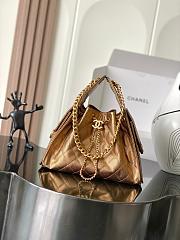 Fortok Chanel 25 Bag Gold 30*26*14cm - 1