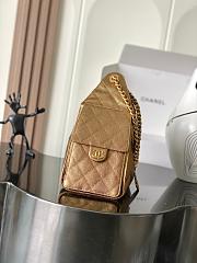 Fortok Chanel 25 Bag Gold 30*26*14cm - 5