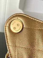 Fortok Chanel 25 Bag Gold 30*26*14cm - 4
