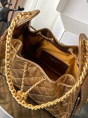 Fortok Chanel 25 Bag Gold 30*26*14cm - 2