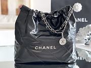 Fortok Chanel 22 bag in Black Silver hardware 39 x 42 x 8cm - 1