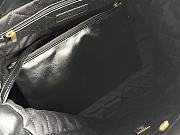 Fortok Chanel 22 bag in Black Gold hardware 39 x 42 x 8cm  - 5