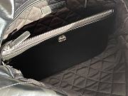 Fortok Chanel 22 bag in Black Silver hardware 35 x 37 x 7cm - 3