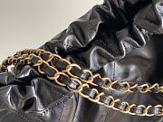 Fortok Chanel 22 bag in Black Gold hardware 35 x 37 x 7cm - 4