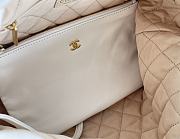 Fortok Chanel 22 bag in White Gold hardware 35 x 37 x 7cm - 3