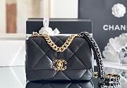 Fortok Chanel 19 flap bag Black 26cm - 1