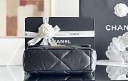 Fortok Chanel 19 flap bag Black 26cm - 5