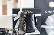 Fortok Chanel 19 flap bag Black 26cm - 3